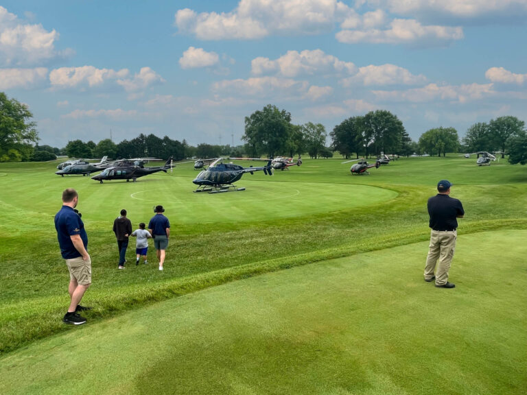 Sweet Helicopters safely transports more than 500 passengers to and from Indianapolis 500