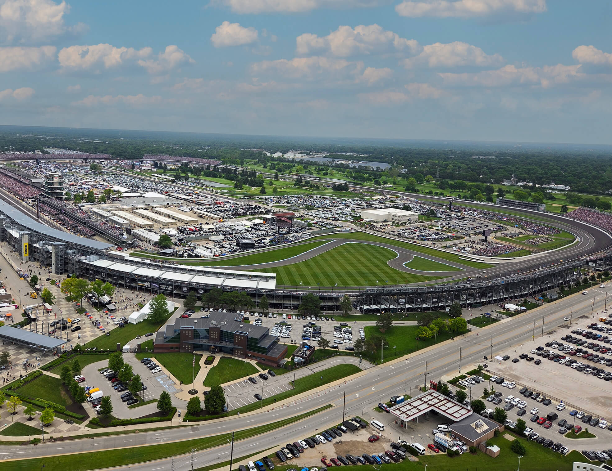 Indy 500 From the Air